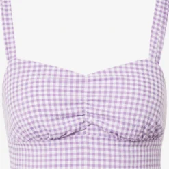 NA-KD Tanktops Top Dames Lichtlila