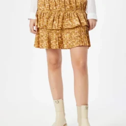 Scotch & Soda Mini Rokken Rok Dames Geel -About You Winkel 4c5b6baf8ffdf717f592575e4be11fa4 scaled