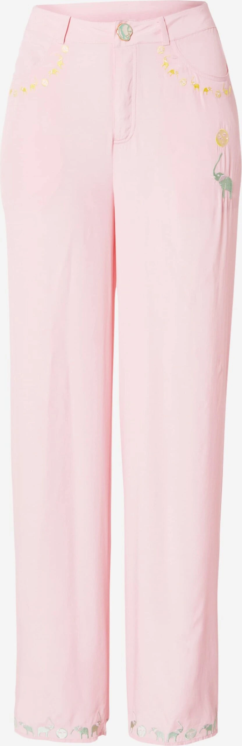 Pantalons Loosefit Broek Ahel Dames Rosa 3 Pantalons Loosefit Broek Ahel Dames Rosa