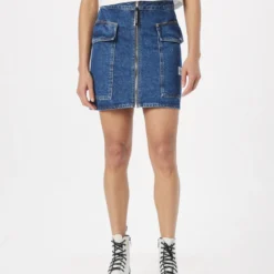 Calvin Klein Jeans Mini Rokken Rok Dames Blauw -About You Winkel 4d864d3a5cabc7fa85545c8437649984 scaled