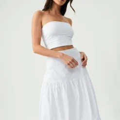 Maxi Rokken Rok CASEY Dames Wit -About You Winkel 4f06d32457ce7785396290d9267e7c83 scaled