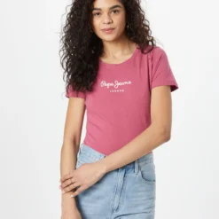 Pepe Jeans T-shirts Shirt NEW VIRGINIA Dames Roze -About You Winkel 4f96045e705b4e4662f0a6b9da087070 scaled