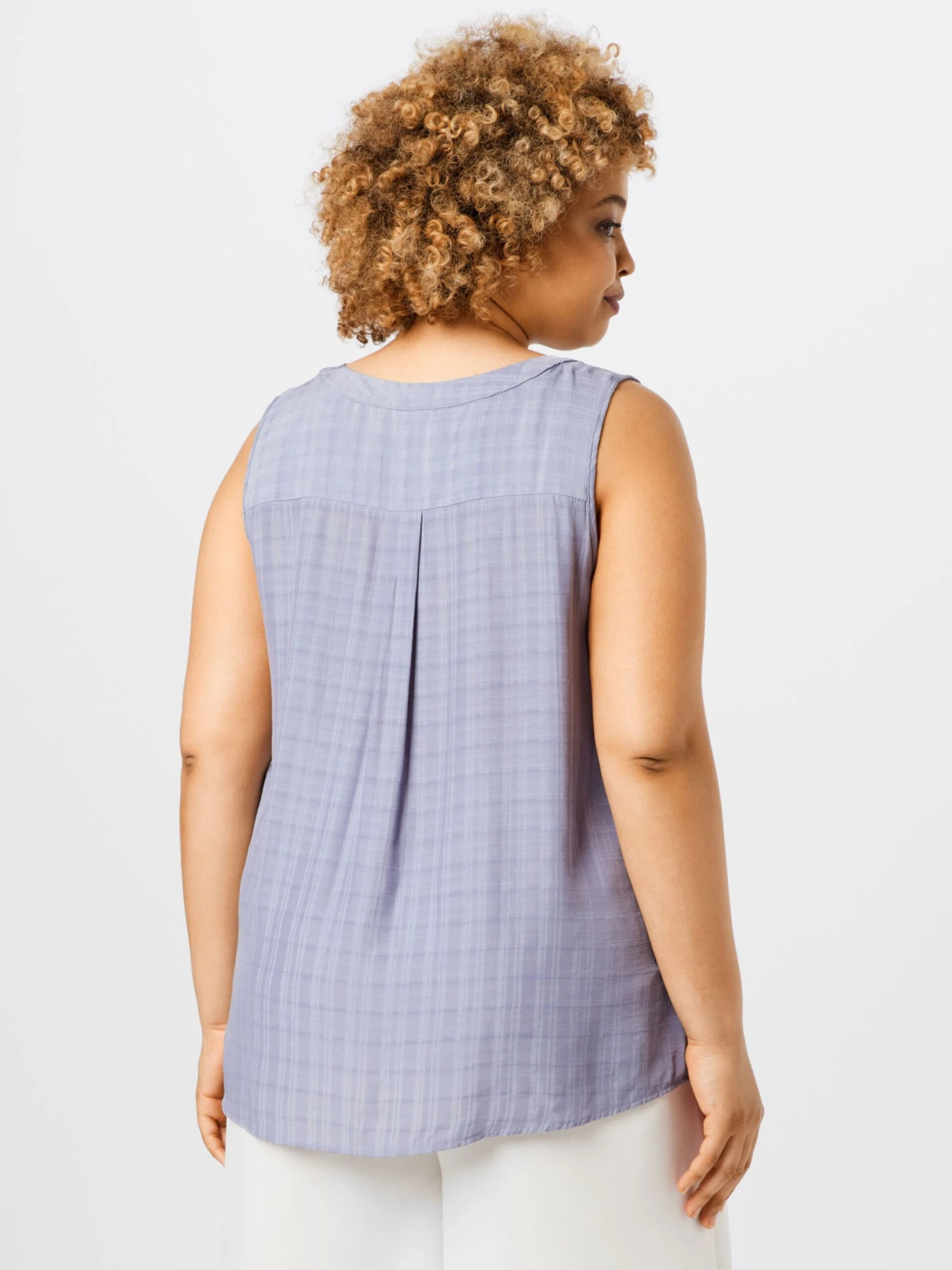 Zizzi Blouse Tops Blouse ADY Dames Zilvergrijs 6 Zizzi Blouse Tops Blouse ADY Dames Zilvergrijs - Afbeelding 4