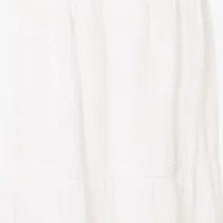 120% Lino Maxi Rokken Rok Dames Wit