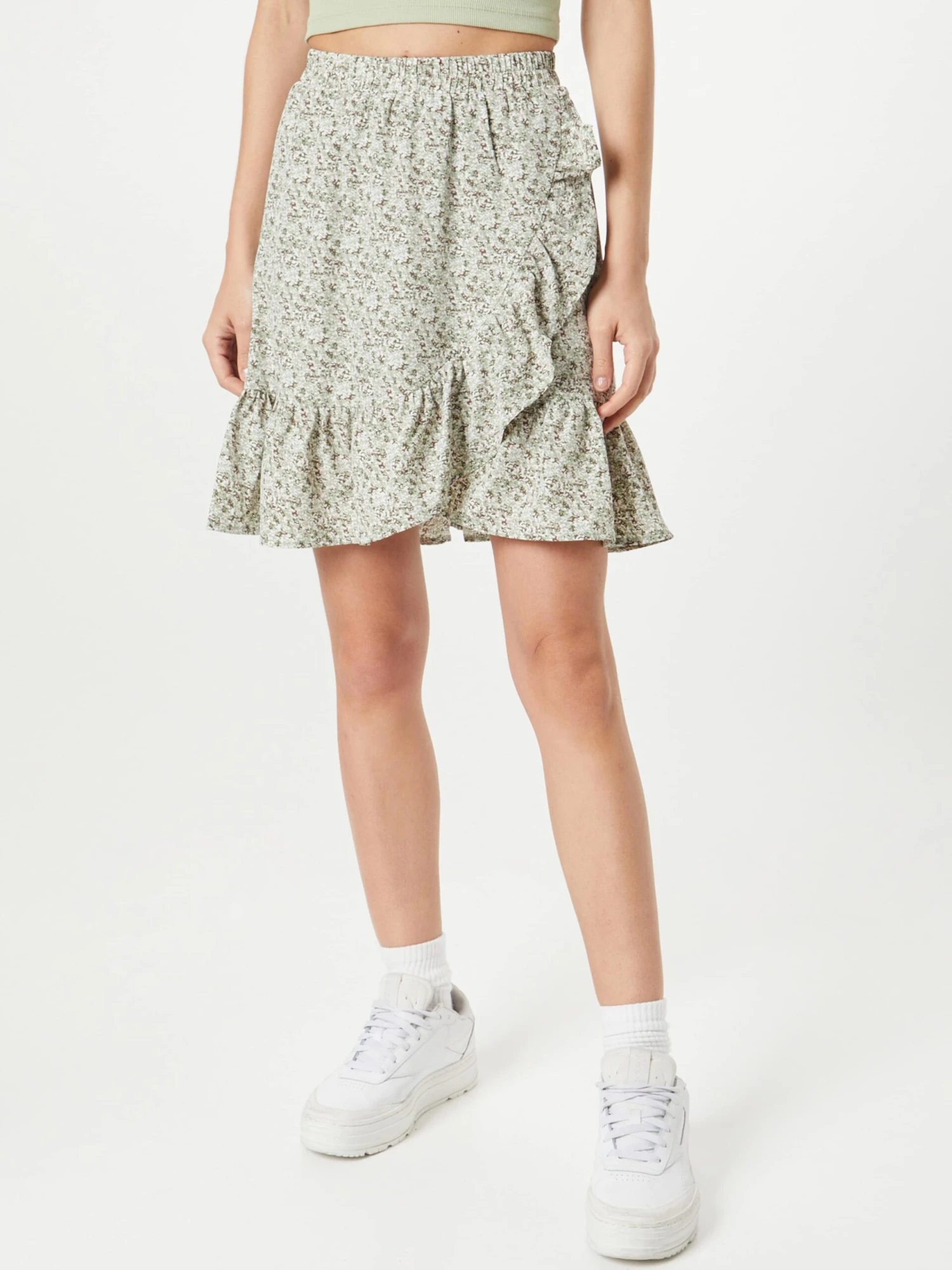 About You Mini Rokken Rok Josy Dames Groen 5 About You Mini Rokken Rok Josy Dames Groen - Afbeelding 3