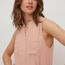 Vila Blouse Tops Blouse Mera Dames Roze 13 Vila Blouse Tops Blouse Mera Dames Roze -About You Winkel 54b09ca51e887d98ab2762e103618649 scaled