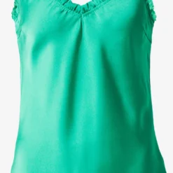 SUBLEVEL Blouse Tops Blouse Dames Grasgroen