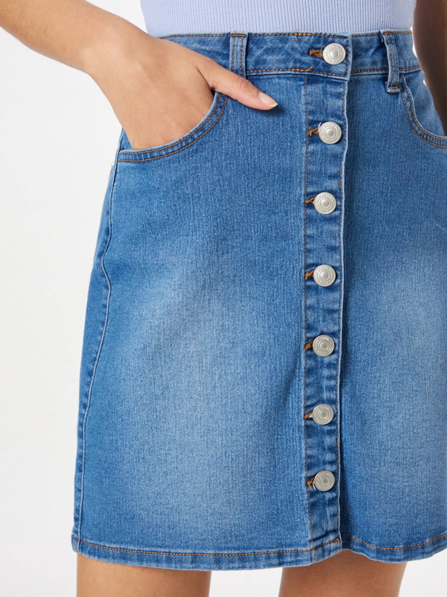 Pieces Mini Rokken Rok Peggy Dames Blauw 7 Pieces Mini Rokken Rok Peggy Dames Blauw - Afbeelding 5