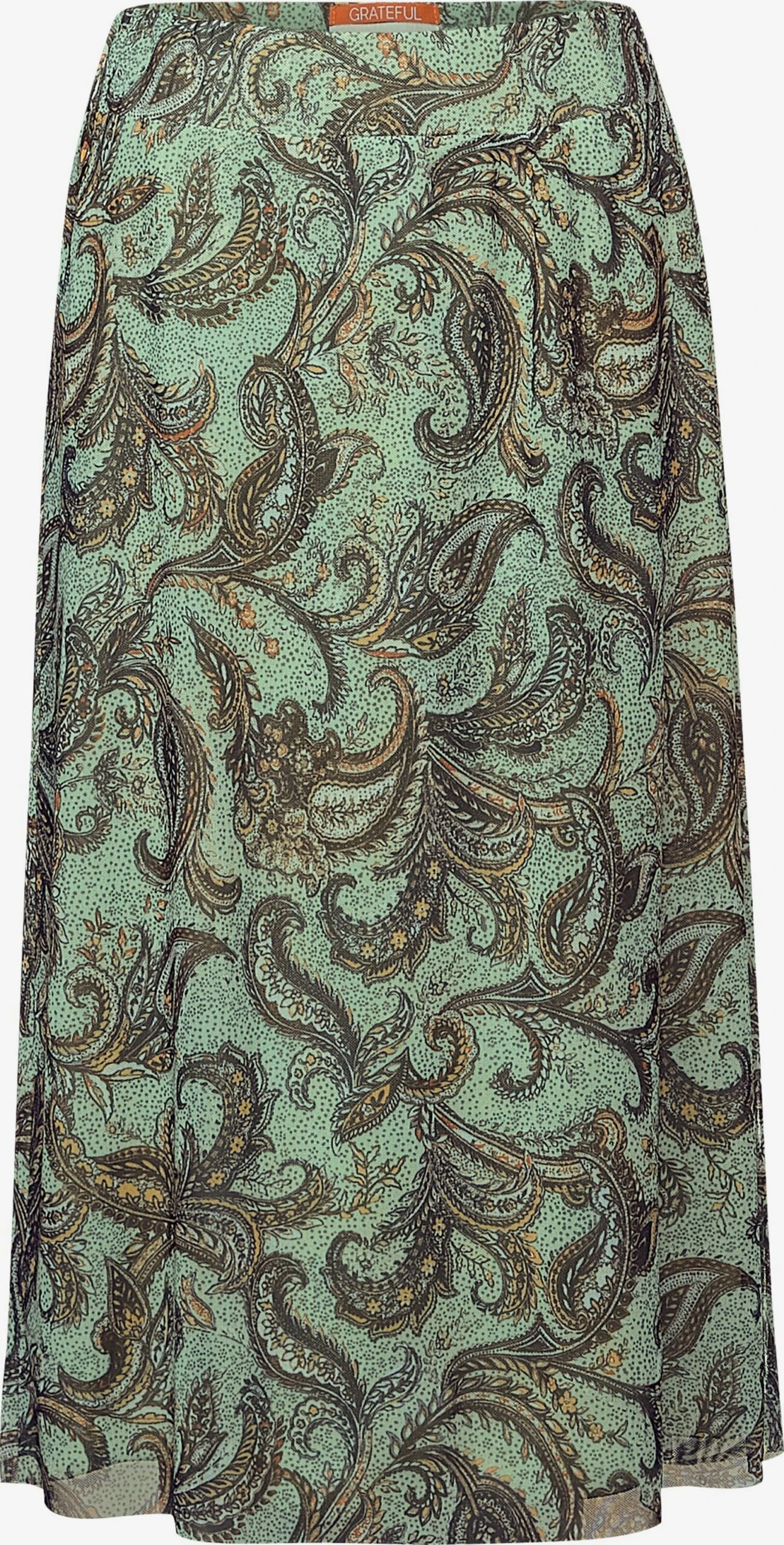 STREET ONE Midi Rokken Rok Dames Groen 3 STREET ONE Midi Rokken Rok Dames Groen