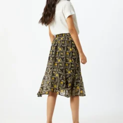 Y.A.S Midi Rokken Rok Vander Dames Geel / Safraan / Zwart 9 Y.A.S Midi Rokken Rok Vander Dames Geel / Safraan / Zwart -About You Winkel 5954ef4ccbd4dee3a54953cff7f73d06 scaled