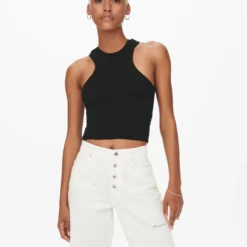 ONLY Crop Tops Top RAZOR Dames Zwart -About You Winkel 5d0a8ca304f83d94da13810f1baceaaf scaled