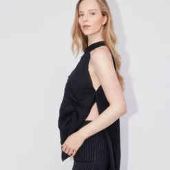 Blouse Tops Blouse Shirred Dames Zwart -About You Winkel 5dcab96b0b5bc583fafe2279caeb17db scaled