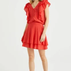 WE FASHION Mini Rokken Rok Dames Oranjerood -About You Winkel 5e06a4944cfae6d7a40b91ebcec5b222 scaled