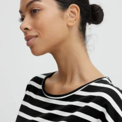 B.young T-shirts Shirt Pamila Dames Zwart / Wit -About You Winkel 60424b9603fd021aa9a5fc0b5054a8b9 scaled