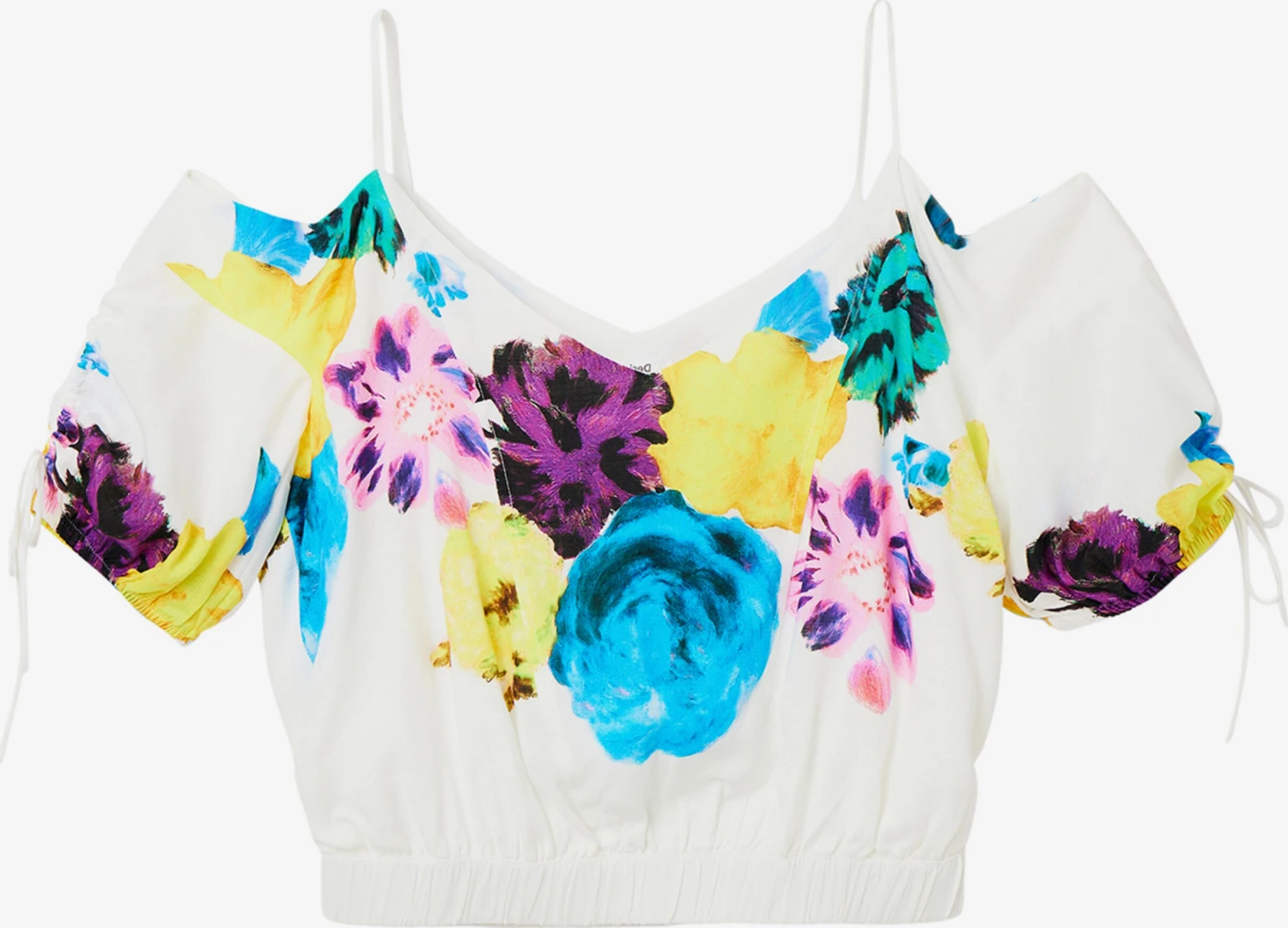 Desigual Blouse Tops Blouse BERNADETTE-LACROIX Dames Wit 3 Desigual Blouse Tops Blouse BERNADETTE-LACROIX Dames Wit