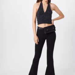 About You Crop Tops Top Izzie Dames Zwart -About You Winkel 623c14925dd7d2997e6689acd41e5d78 scaled