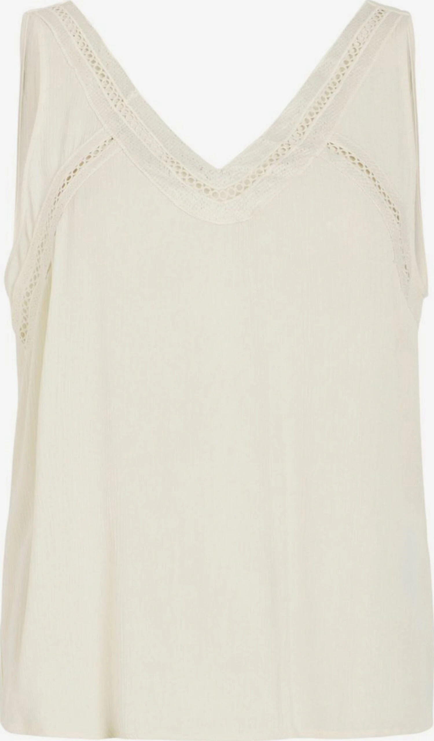 Vila Tanktops Top Dames Crème 3 Vila Tanktops Top Dames Crème