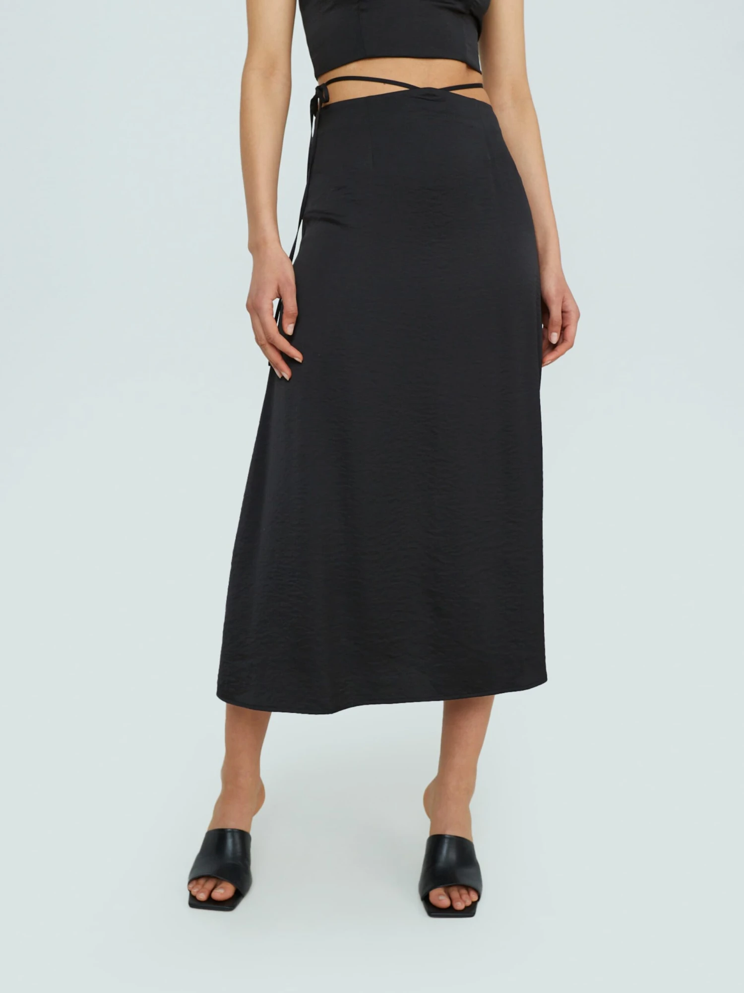 EDITED Maxi Rokken Rok Kay Dames Zwart 5 EDITED Maxi Rokken Rok Kay Dames Zwart - Afbeelding 3