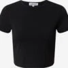 EDITED T-shirts Shirt Lara Dames Zwart -About You Winkel 68b3112f6331d7190d7cd65b8b040367