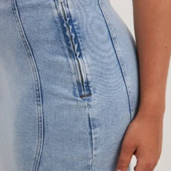 NA-KD Maxi Rokken Rok Dames Blauw -About You Winkel 6a769dd2af7b04527fd1e7b6c947da9e scaled