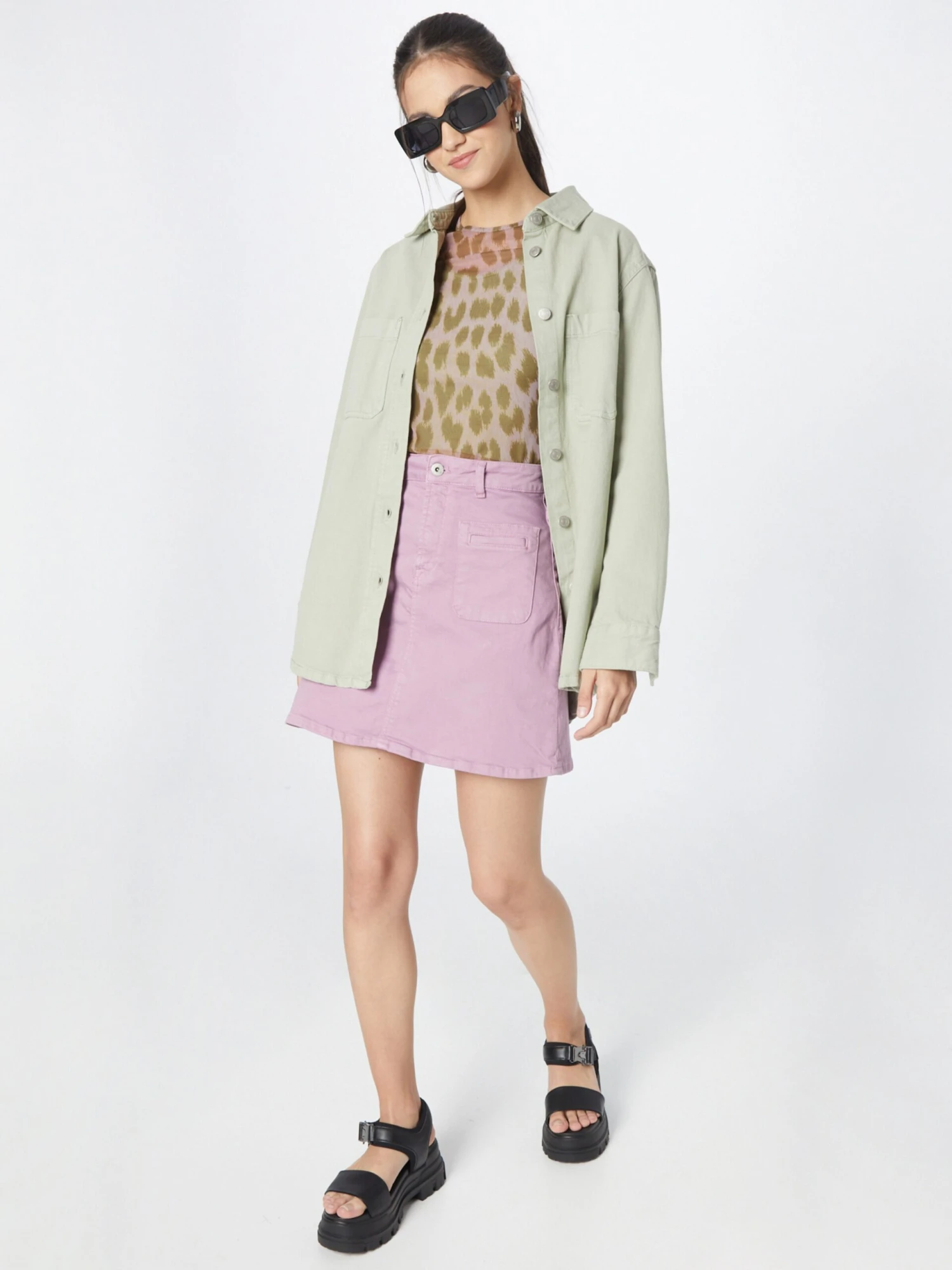 ICHI Mini Rokken Rok PENNY Dames Sering 6 ICHI Mini Rokken Rok PENNY Dames Sering - Afbeelding 4