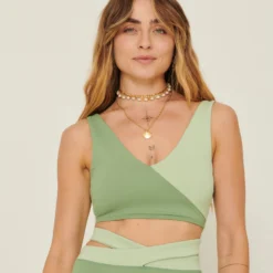 Tanktops Top Claire Dames Groen / Lichtgroen -About You Winkel 6afdae7316e20832d3159bde28d10c9f scaled