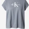 Calvin Klein Jeans T-shirts Shirt Dames Smoky Blue