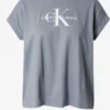 Calvin Klein Jeans T-shirts Shirt Dames Smoky Blue