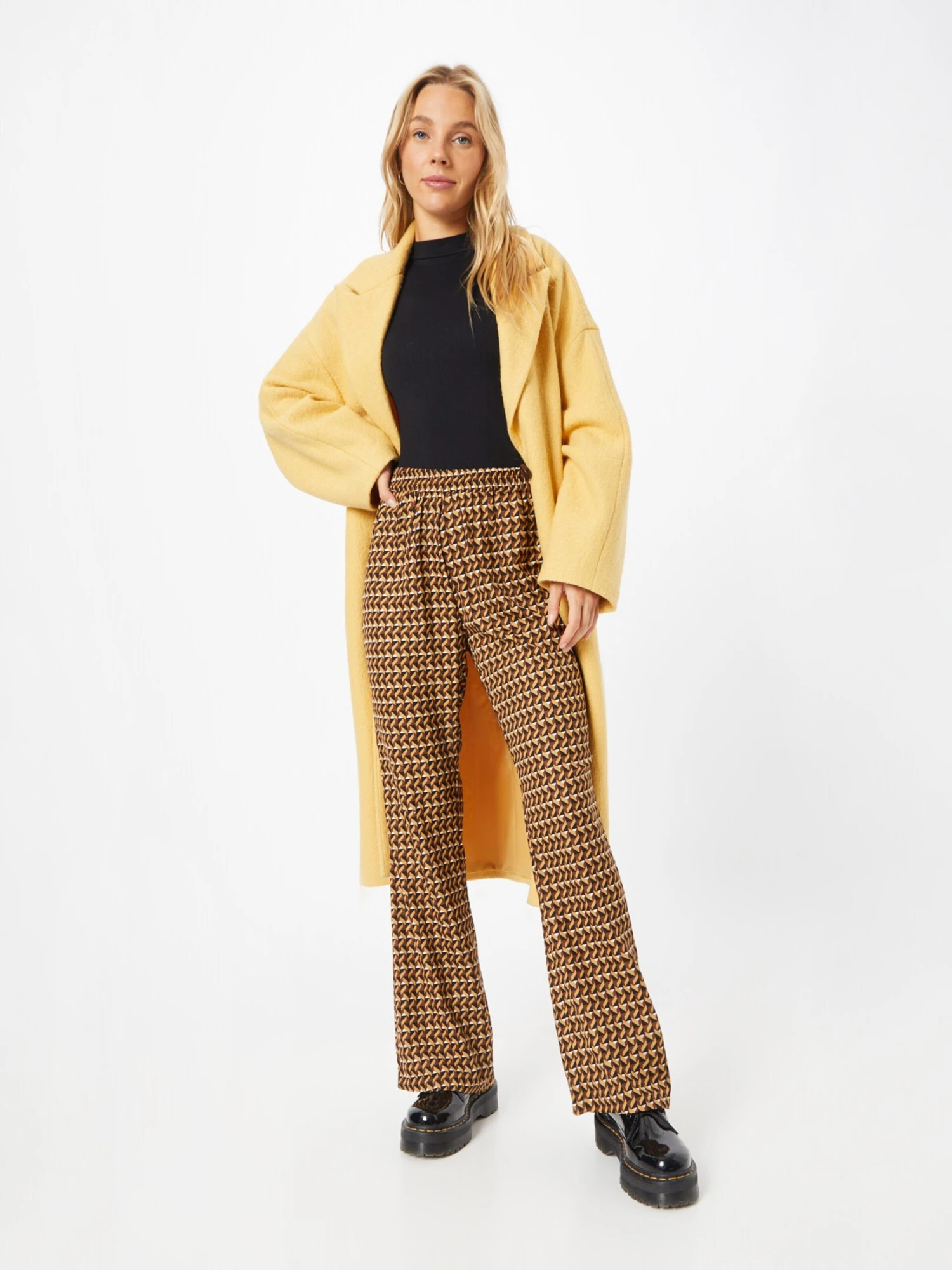 ONLY Pantalons Flared Broek DIEM LIFE Dames Bruin / Karamel 7 ONLY Pantalons Flared Broek DIEM LIFE Dames Bruin / Karamel - Afbeelding 5