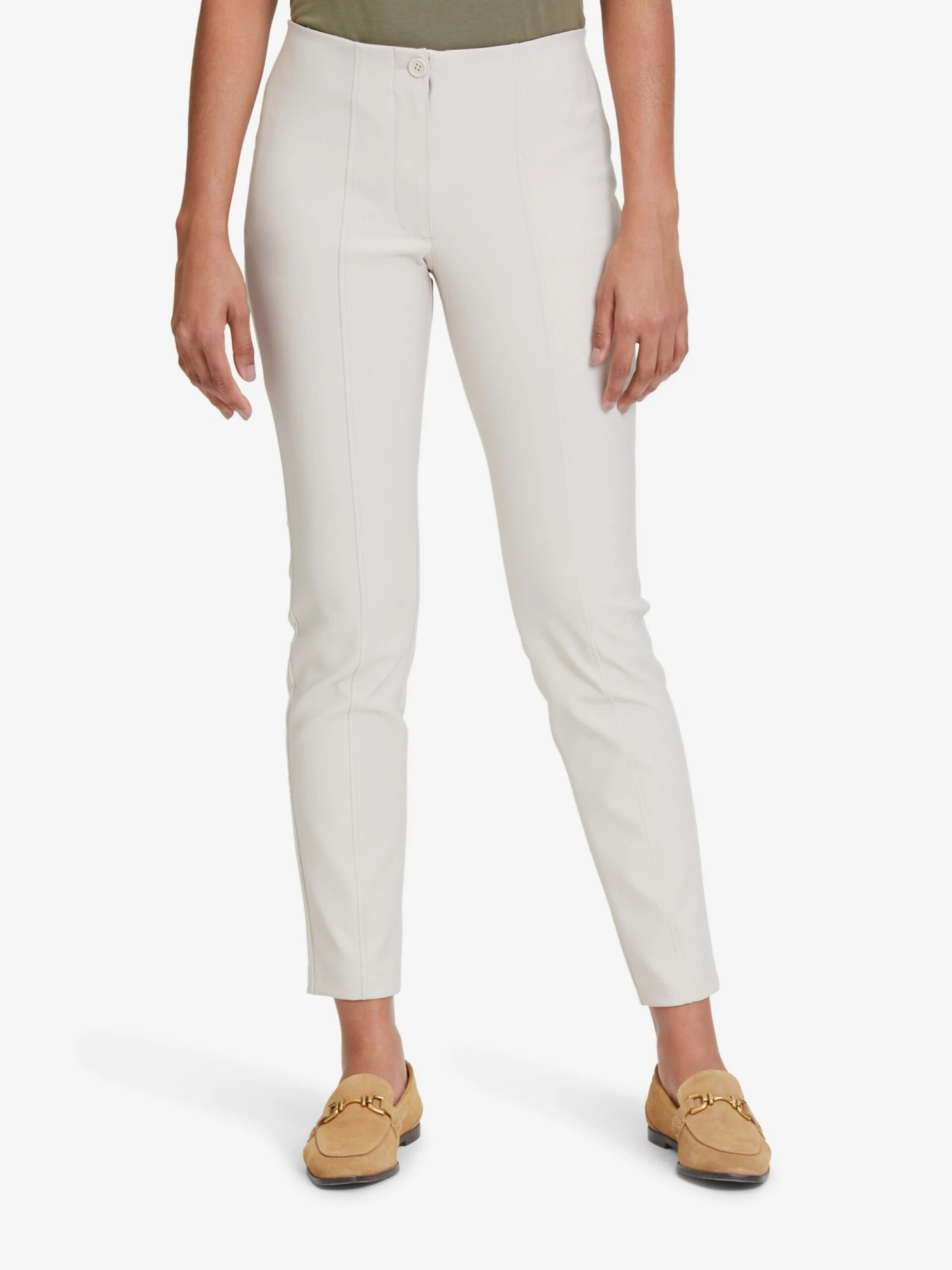 Betty Barclay Pantalons Slimfit Broek Dames Ivoor 5 Betty Barclay Pantalons Slimfit Broek Dames Ivoor - Afbeelding 3