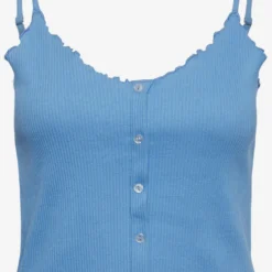 Pieces Crop Tops Top NUKISA Dames Smoky Blue