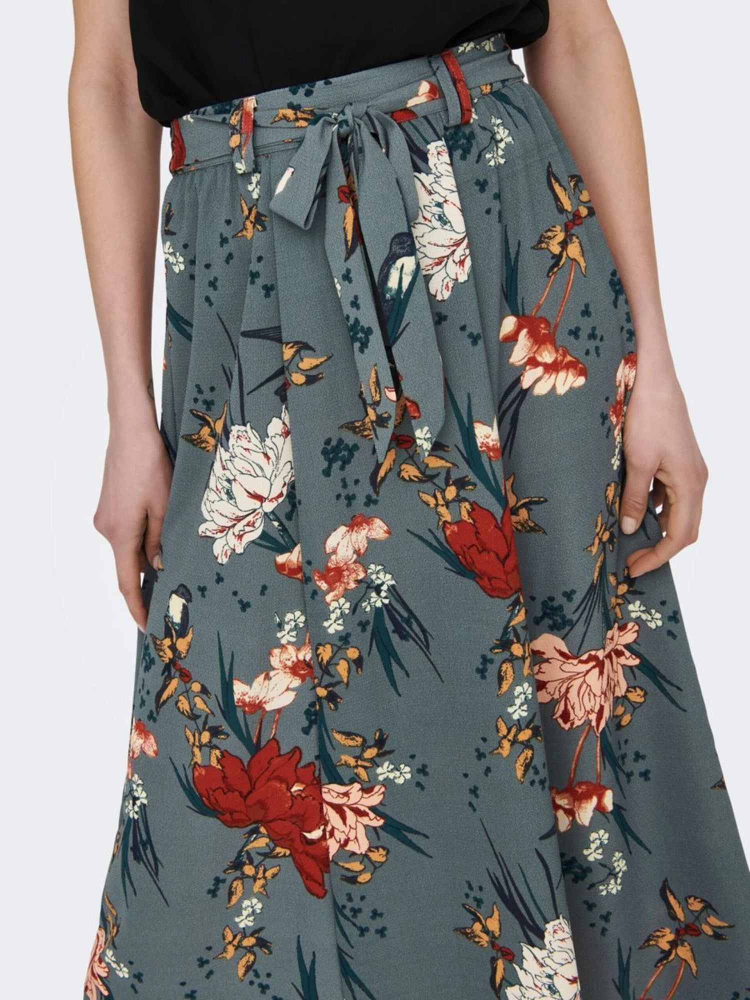 ONLY Maxi Rokken Rok Dames Smaragd / Jade Groen 8 ONLY Maxi Rokken Rok Dames Smaragd / Jade Groen - Afbeelding 6