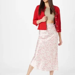 Midi Rokken Rok SPACY Dames Rood / Wit -About You Winkel 73e7dee5384b2afc2a1fff117b3efe15 scaled