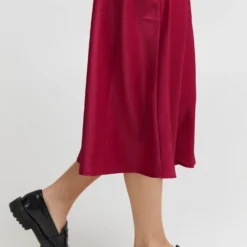 ICHI Midi Rokken Rok IXENDRA Dames Pink -About You Winkel 7424260dc17f738282a0e6dbc837807b scaled