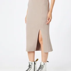 Modström Midi Rokken Rok Ainsley Dames Beige -About You Winkel 7673504127d20712cfa9d2231f18ec3d scaled