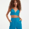 Trendyol Crop Tops Top Dames Neonblauw
