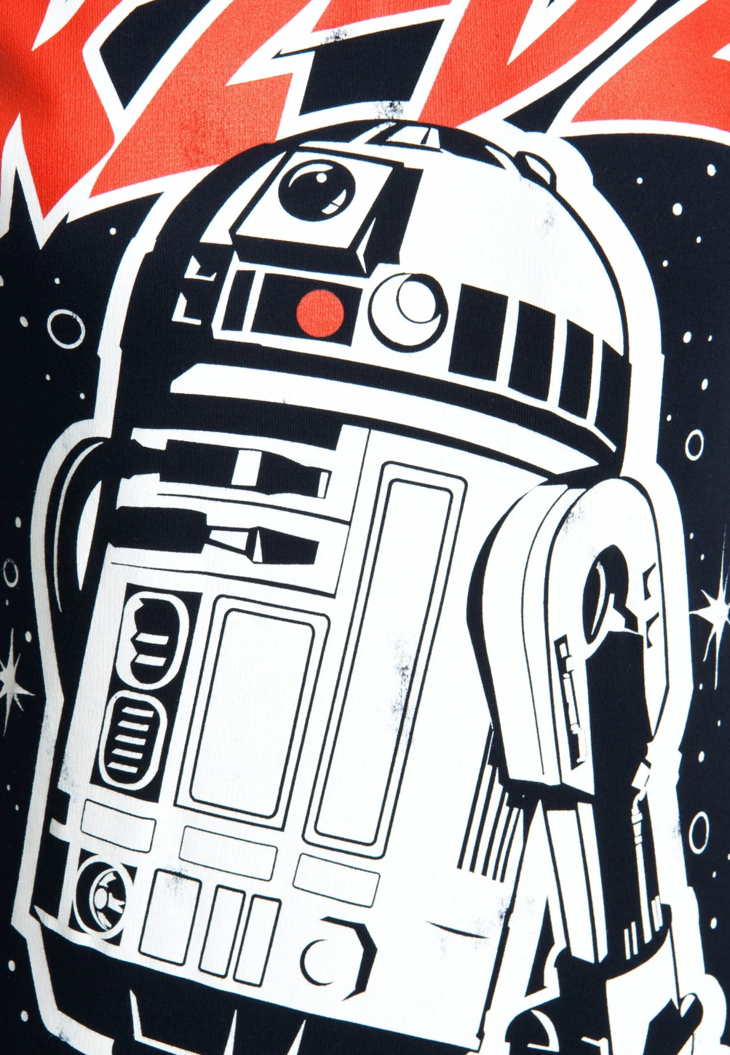 Logoshirt T-shirts Shirt R2-D2 Dames Donkerblauw 8 Logoshirt T-shirts Shirt R2-D2 Dames Donkerblauw - Afbeelding 6