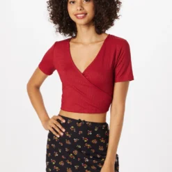 Pieces T-shirts Shirt KARISMA Dames Merlot -About You Winkel 7af730f537859c0b32846aeb8039dc11 scaled