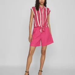 Vila Blouse Tops Blouse Dames Pink -About You Winkel 7f79f1f5948cf1e685fb1a7625cd16c1 scaled