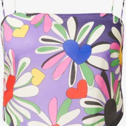 WEEKDAY Crop Tops Top Dames Lichtlila