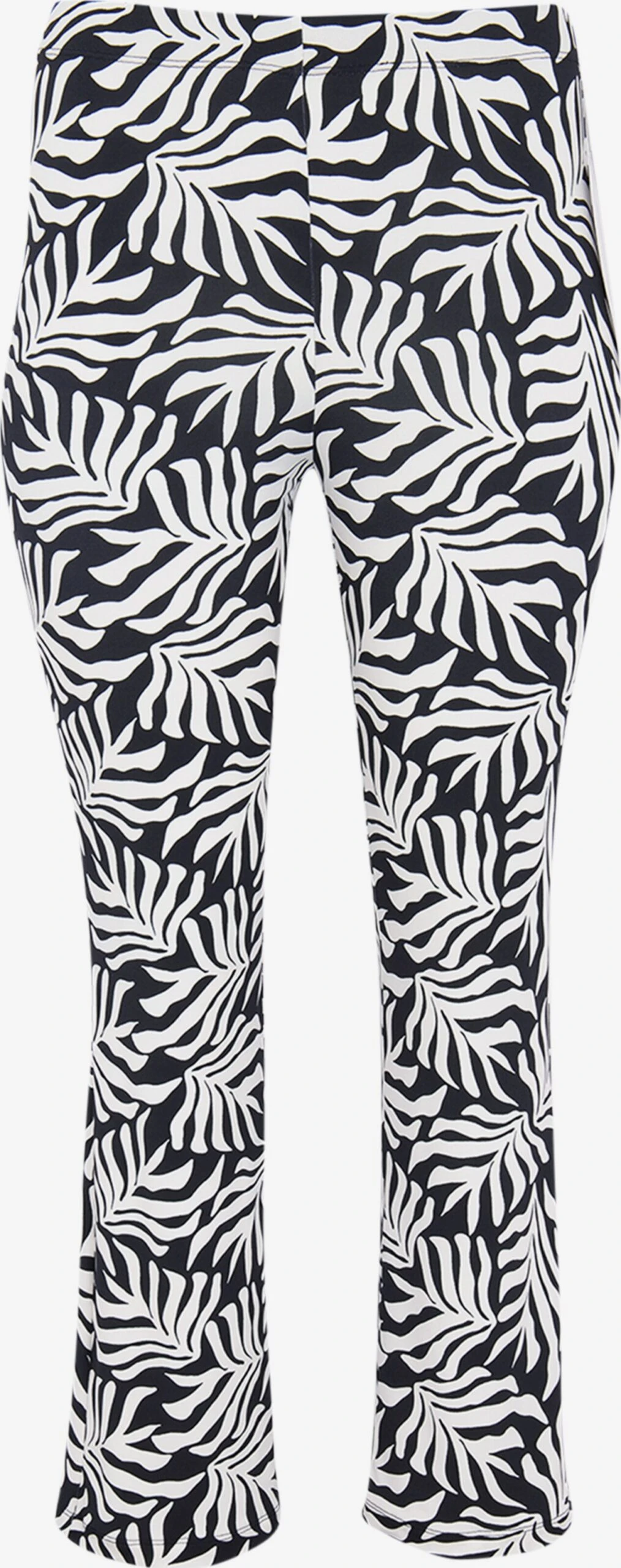 Pantalons Regular Broek Dames Zwart / Wit 3 Pantalons Regular Broek Dames Zwart / Wit