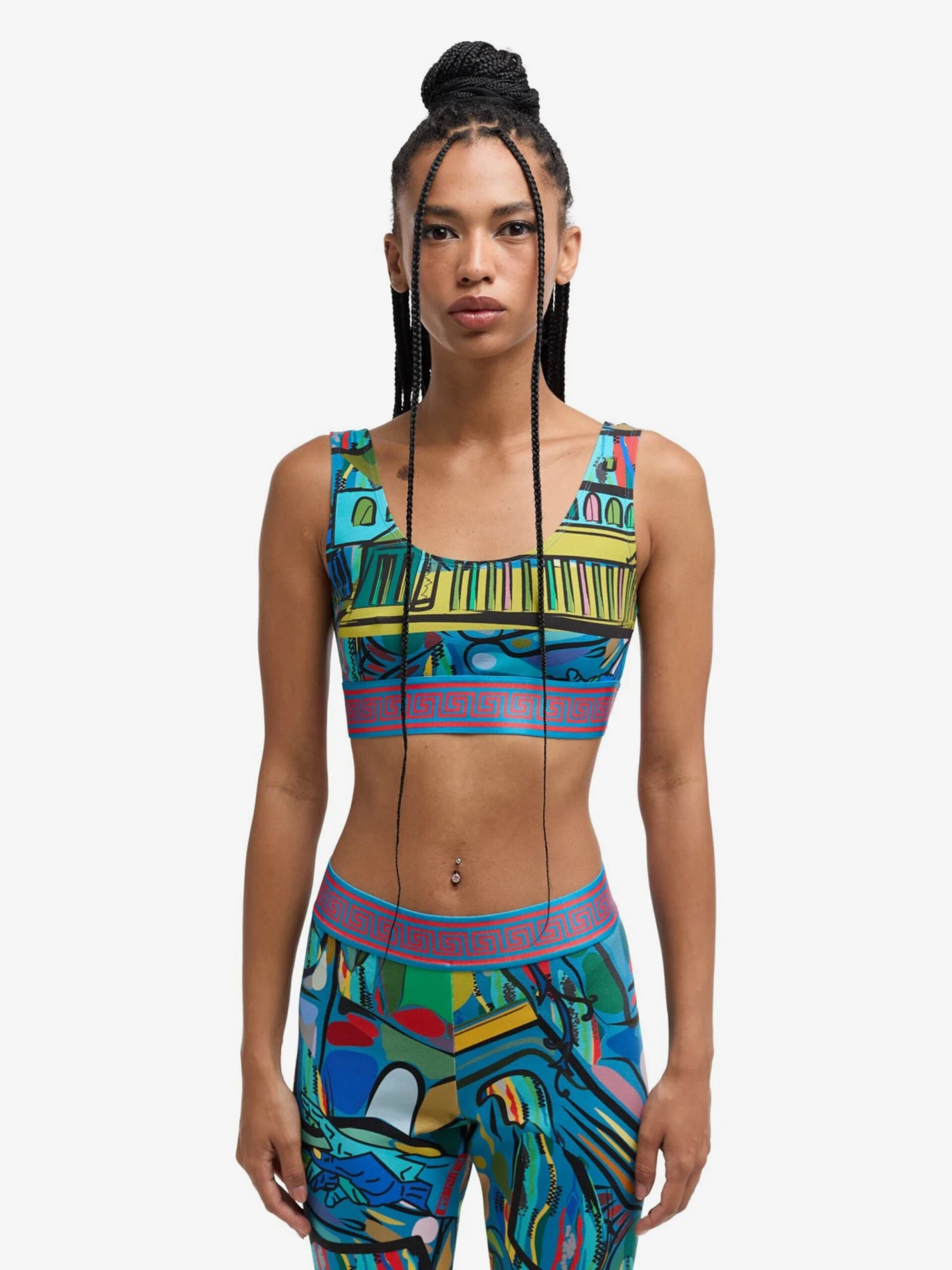 CARLO COLUCCI Tanktops Top De Zini Dames Gemengde Kleuren 4 CARLO COLUCCI Tanktops Top De Zini Dames Gemengde Kleuren - Afbeelding 2