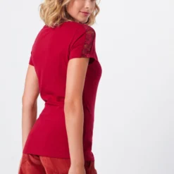 URBAN CLASSICS T-shirts Shirt Dames Bourgogne -About You Winkel 8112cc79bba8c98d254db9c65598d703 scaled