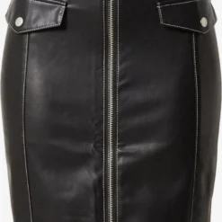 Leren Rokken Rok Dita Dames Zwart