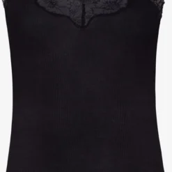 HANRO Tanktops Top Lace Delight Dames Zwart