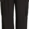 Vila Pantalons Tapered Broek POCKY Dames Zwart