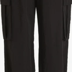 Vila Pantalons Tapered Broek POCKY Dames Zwart