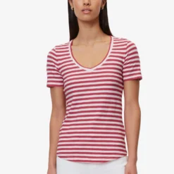 Marc O'Polo T-shirts Shirt Dames Rosa -About You Winkel 82e6a90394816c495436beda92c00a0a scaled