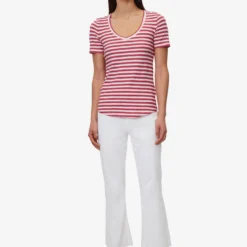 Marc O'Polo T-shirts Shirt Dames Rosa -About You Winkel 83a1a1eacc23079497c4e0cdce0fac2a scaled