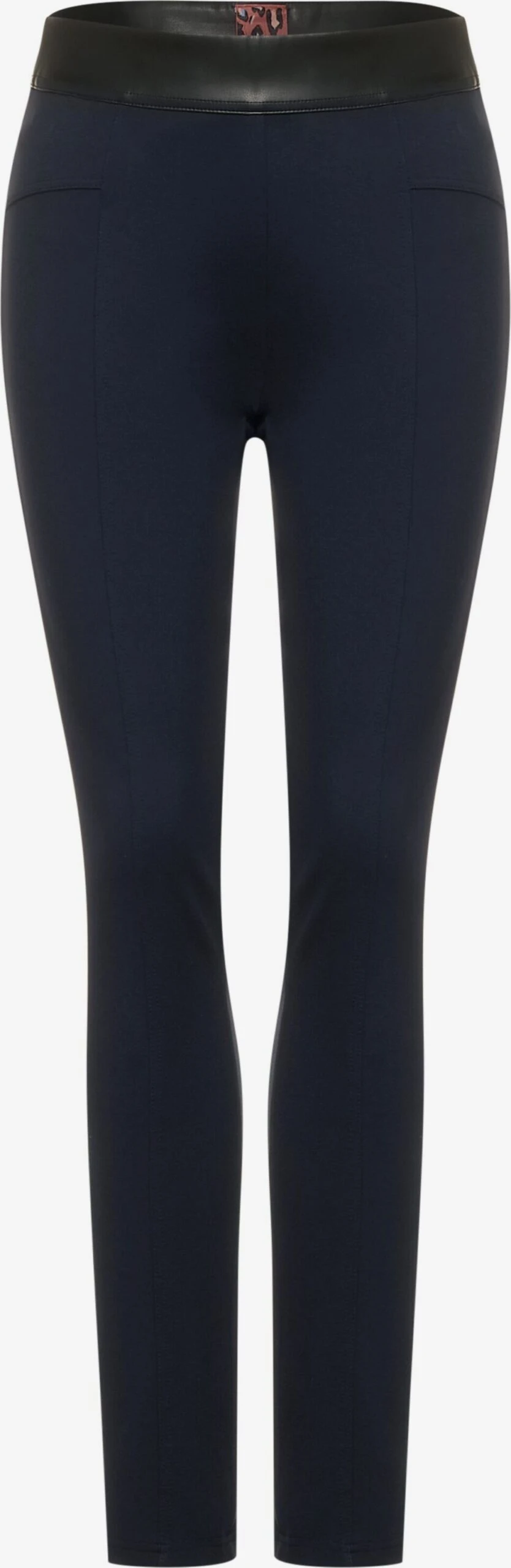 Cecil Pantalons Skinny Broek Dames Navy 3 Cecil Pantalons Skinny Broek Dames Navy